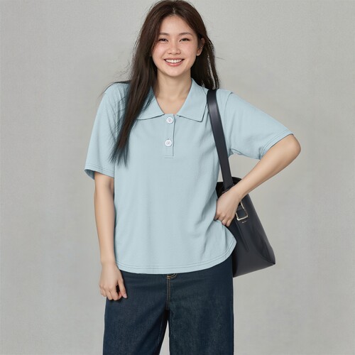 凤凰依屋大码女装宽松短袖