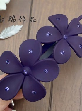 后脑勺抓夹发夹女复古盘发夹子网红气质发卡高级感鸭嘴夹发饰头饰