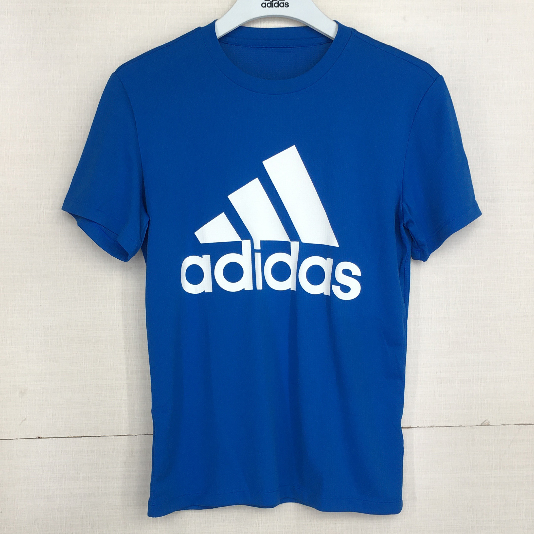 Adidas/阿迪达斯男子训练速干透气圆领超轻排汗运动短袖T恤GJ2722