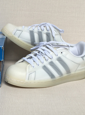 Adidas/阿迪达斯正品三叶草男女经典贝壳头运动休闲板鞋H00196