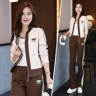 运动服套装秋装2024今年