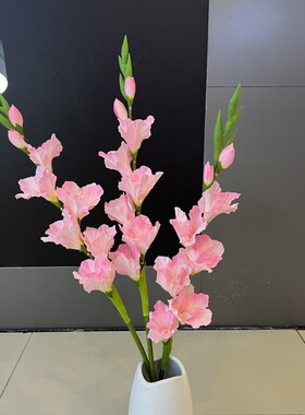 品质剑兰仿真花紫色假花