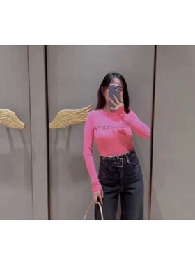 专柜直发春季修身针织套头衫M-6W1RJ3200000