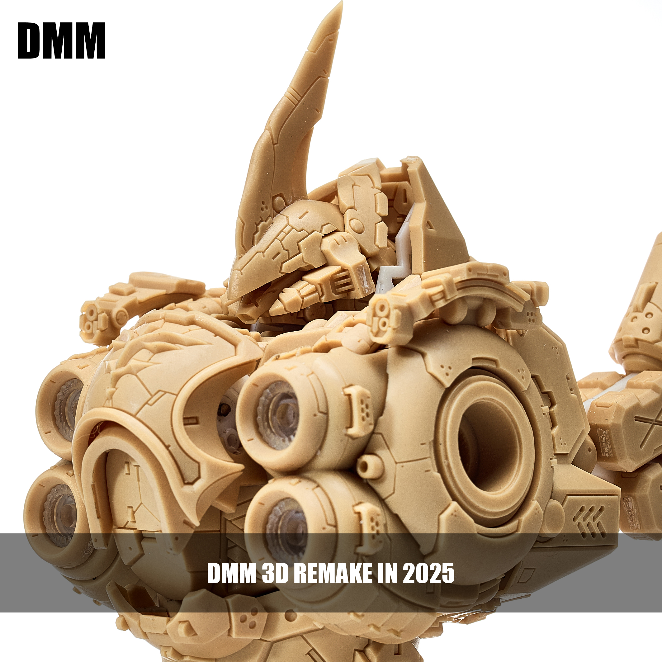 VN刹帝利 大青椒 1:100GK白模 DMM修改版