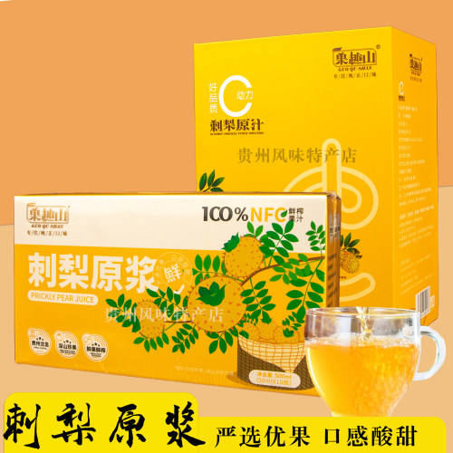 贵州特产果趣山刺梨原浆原汁