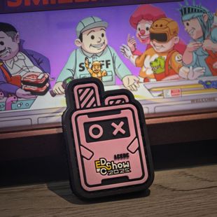 ACEdc原创兔叽倾力治魔术贴edc金属减压玩具指尖陀螺推牌