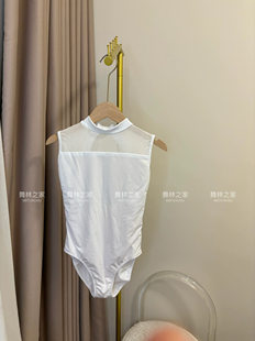 小立领芭蕾舞蹈练功服女成人韵律服形体艺术体操连体服高领舞蹈服