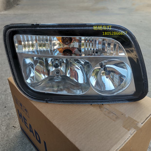 适用解放新柳特神力大灯配件 财运王前照灯 进口奔驰MP2大灯总成