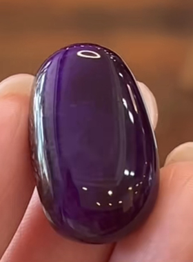 【挚爱】珍贵老料 舒俱来吊坠 苏纪石裸石 帝王紫