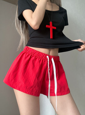 MianCun裤神回归 俱乐部女孩苎麻人手一条!越穿越舒服极简短裤