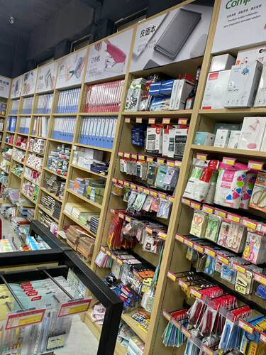 合肥文具货架展柜书架订做测量设计生产安装晨光得力货架