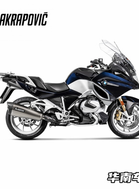 Akrapovic适用BMW新款宝马R1250RT改装天蝎排气管尾段 钛合金前段