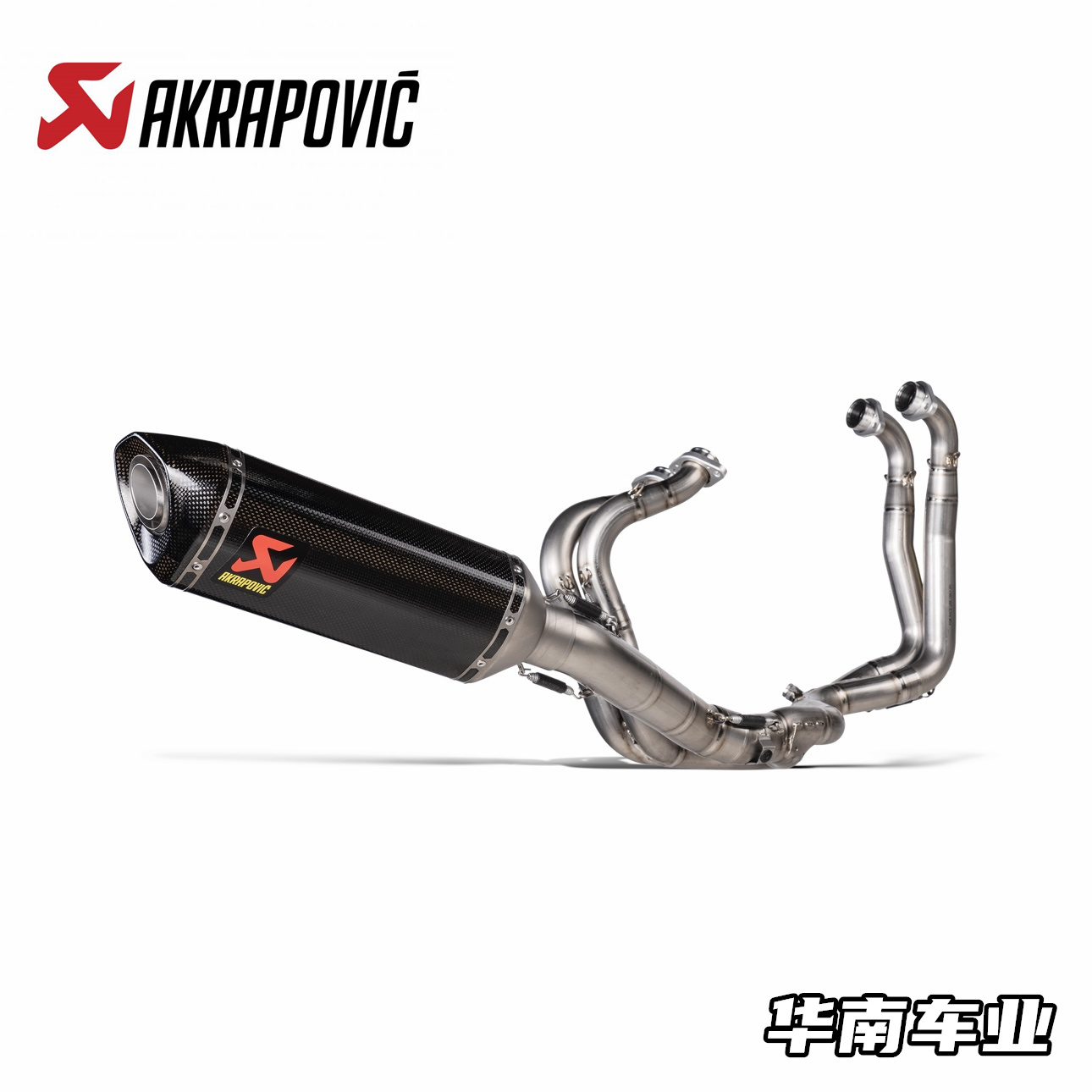 阿普利亚RSV4改装全段天蝎排气管