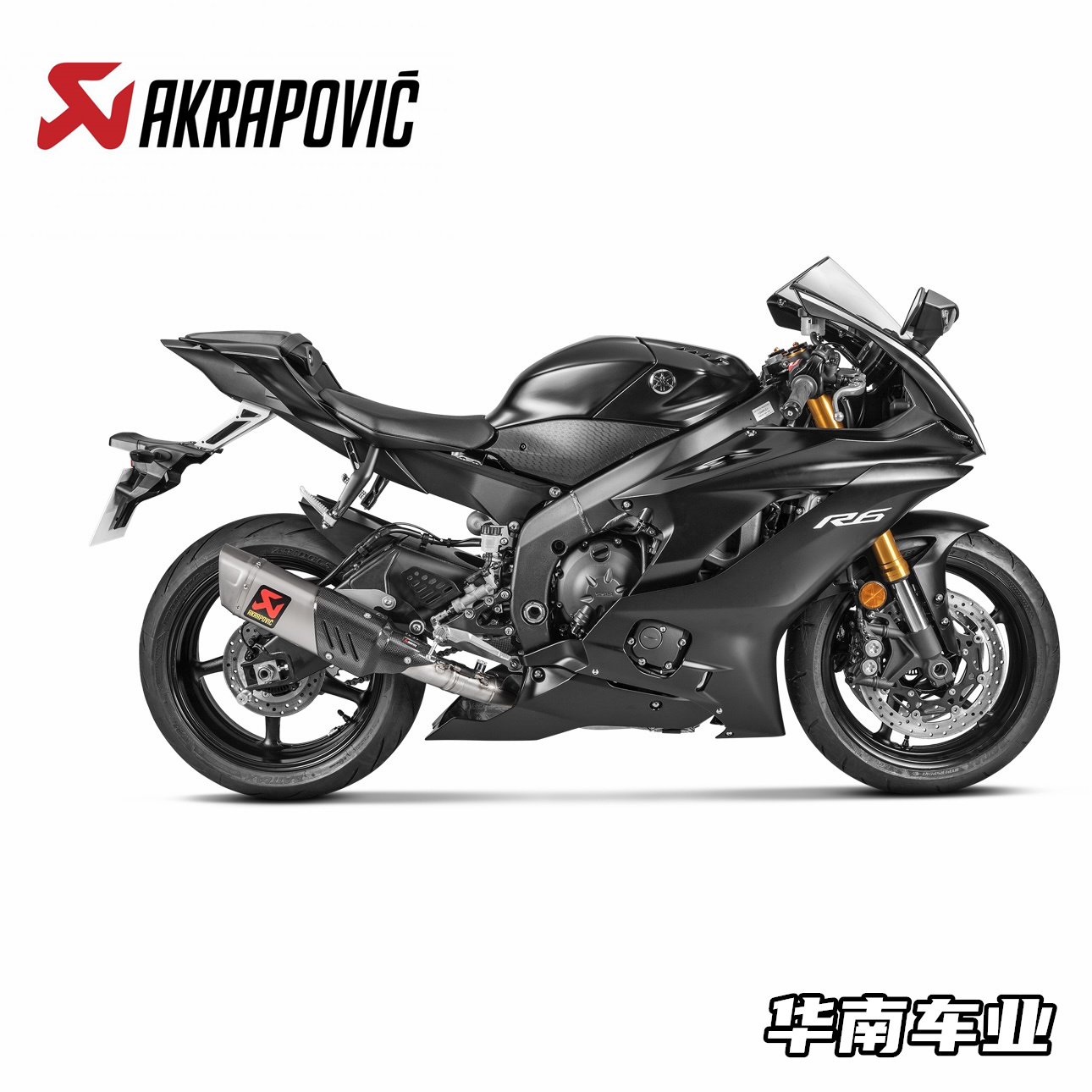 雅马哈YZF-R6改装天蝎全段排气管