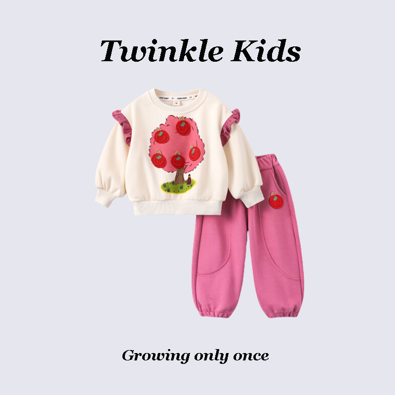 TwinkleKids~女童卫衣套