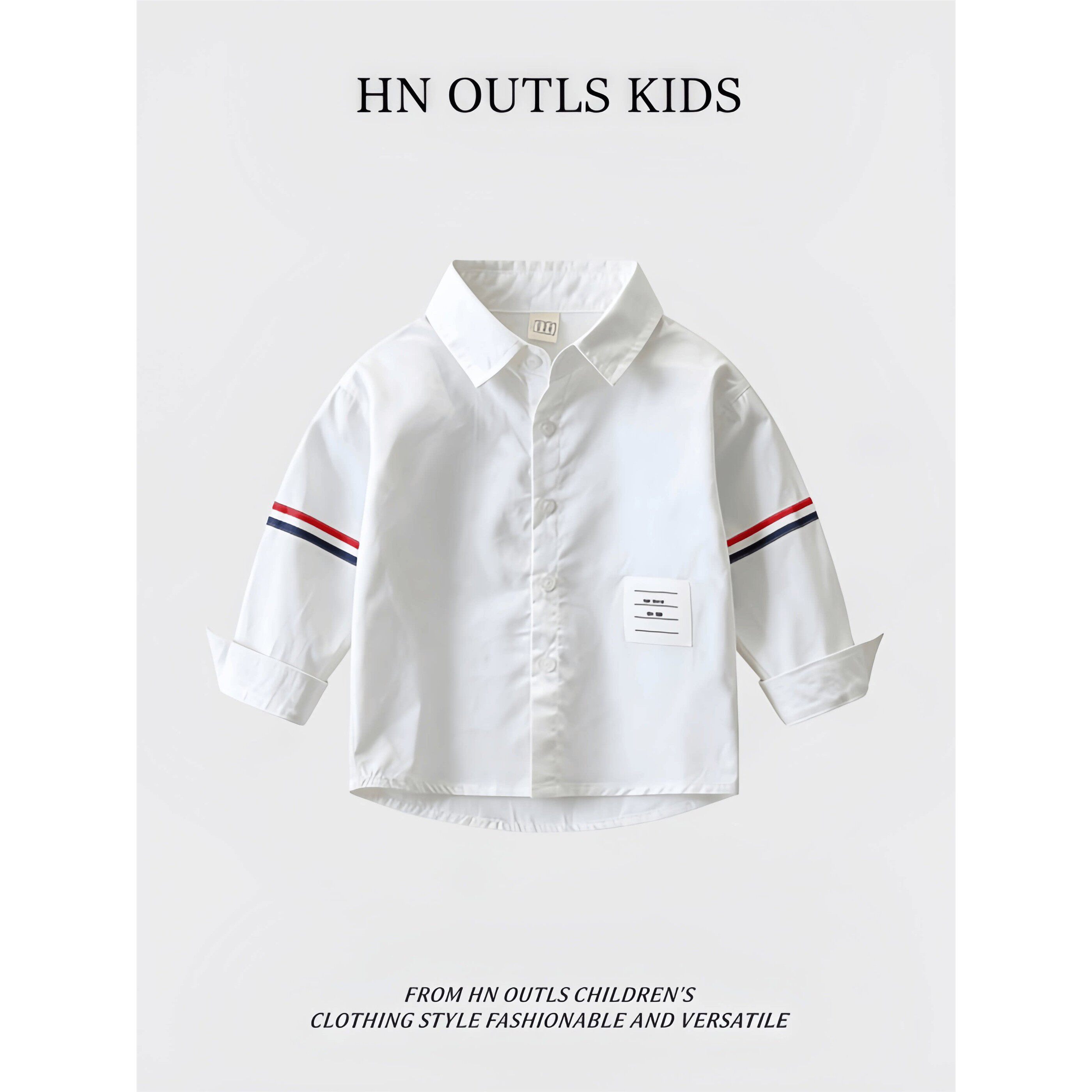 HNOUTLS儿童长袖衬衫202