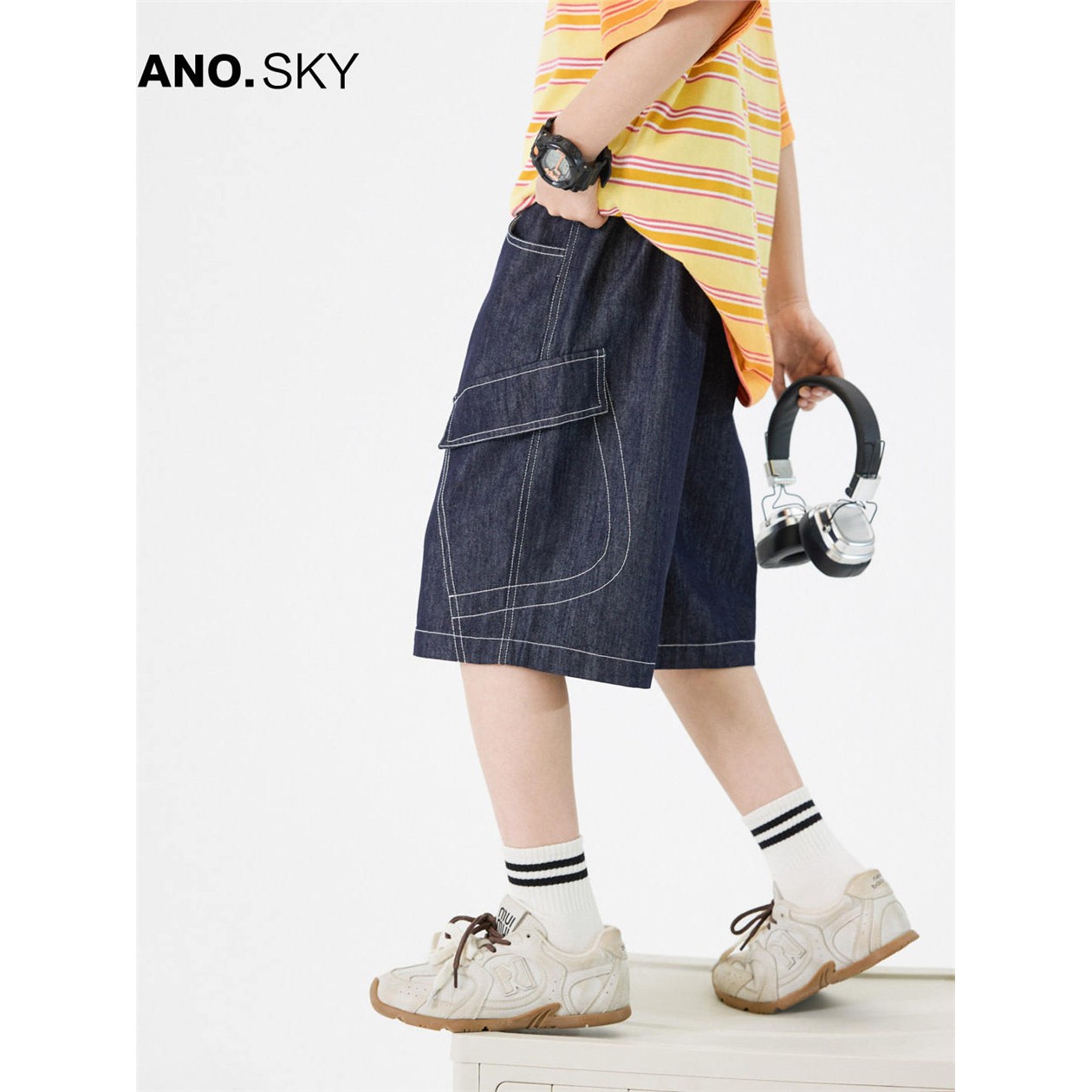 anothersky男童夏季冰丝