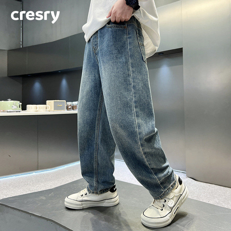 韩国CRESRY童装男童牛仔