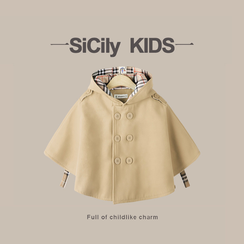 SiCilyKids-儿童披风外