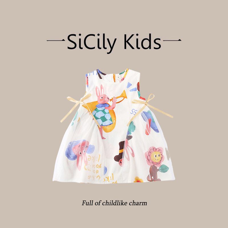 SiCilyKids-女童洋装夏