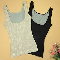 Vẻ đẹp mỏng corset vest nữ corset eo áo ngược hình cơ thể đồ lót bó sát quần bó sát - Corset áo nâng ngực