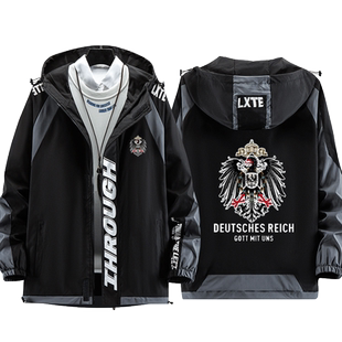 德意志第二帝国German Empire普鲁士德国衣服男女连帽夹克外套