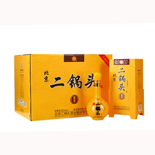 永丰北京二锅头黄龙升级版52°度清香型白酒500ml*6瓶北京特产