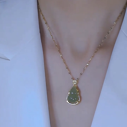 春上新爆款小葫芦项链女