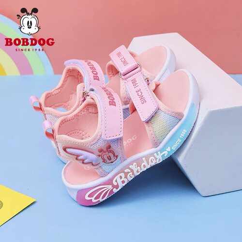 巴布豆女童凉鞋夏季沙滩鞋