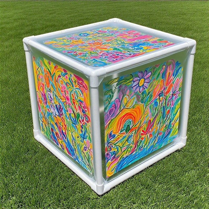 正方体儿童制作架幼儿园创意手工作业定制搭建DIY长方体立体玩具