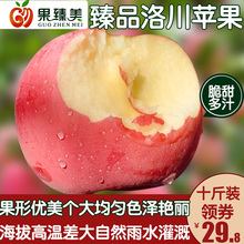陕西苹果水果新鲜红富士应当季10斤整箱脆甜冰糖心丑萍果批大包邮