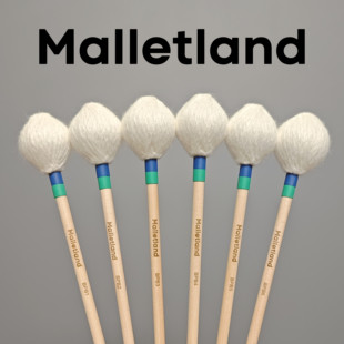 马林巴槌Malletland原装进口藤杆专业演奏古典木杆琴槌教学艺考