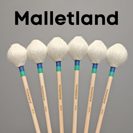 马林巴槌Malletland原装进口藤杆专业演奏古典木杆琴槌教学艺考