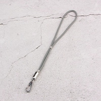 Темно -серая веревка запястья длиной 26 см