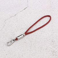 Узор змеи красной ключ веревка 16 см длиной