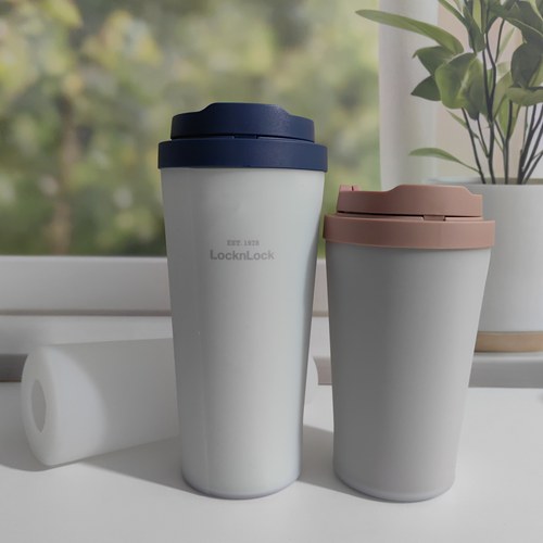 乐扣乐扣保温杯硅胶杯套550ml/400ml咖啡杯吸管水杯防摔防滑杯套
