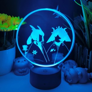 光遇周边小夜灯雨妈平菇正太巫师狮子樱花现货手办立牌摆件礼物