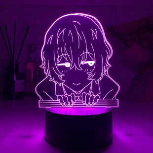 文豪野犬周边小夜灯太宰治芥川龙之介周边手办现货立牌摆件礼物