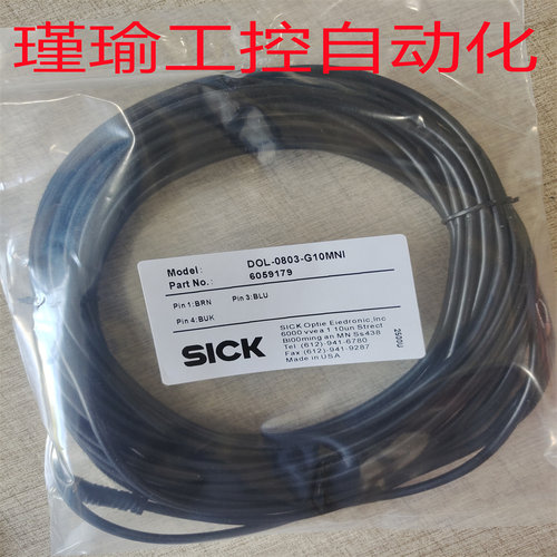 施克传感器连接线 DOL-0803-G05MNI G25MNI G10MNI G02MNI 质保