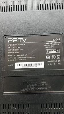 PPTV液晶电视遥控器 32C4A 安装电池  直接使用