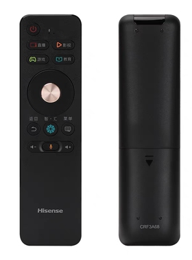 海信电视机遥控器CRF3A68语音LED43N3000U LED49/55/65N3000U