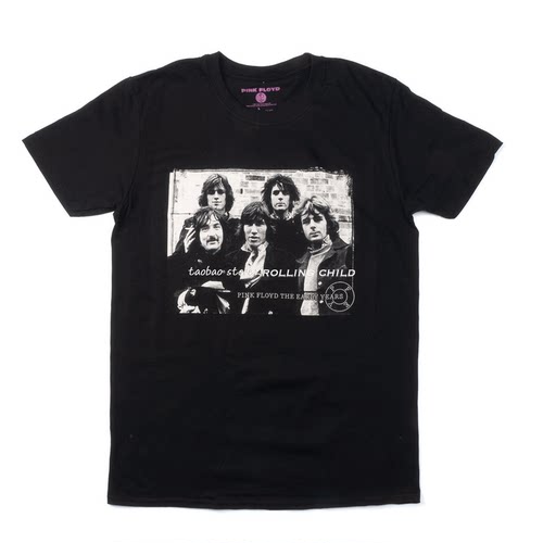 正版PinkFloyd摇滚短袖T现行版