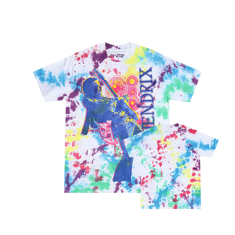 正版JimiHendrix扎染T恤现行版