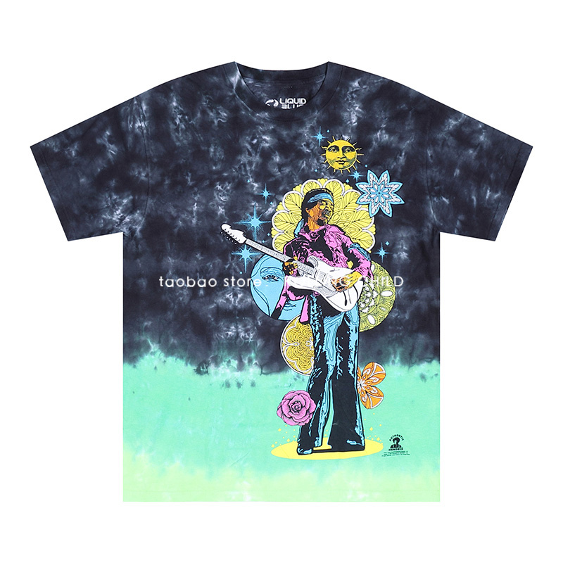 正版JimiHendrix扎染T恤现行版