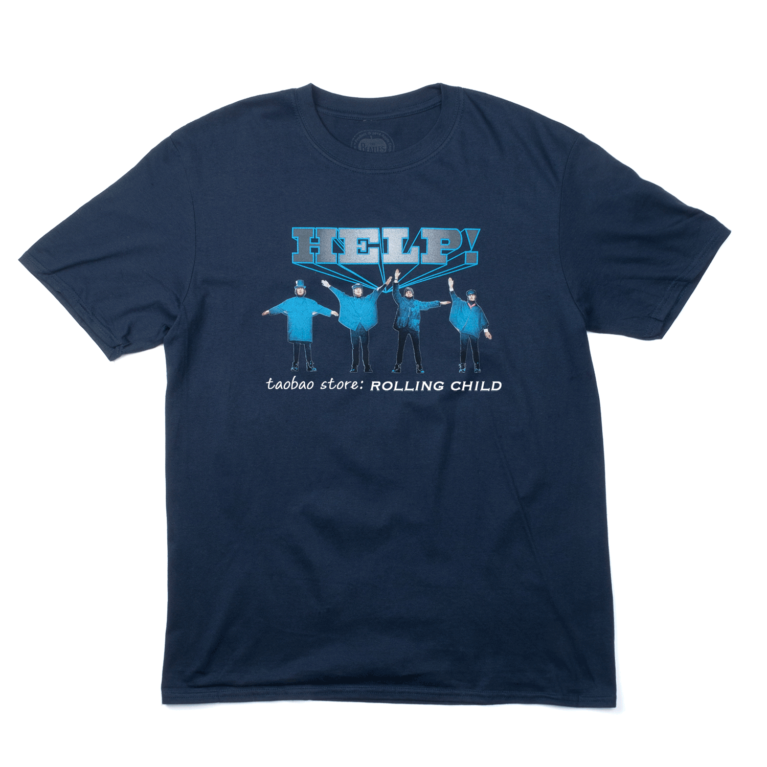 正版the beatles披头士甲壳虫乐队vintage摇滚短袖t恤r官方现行版