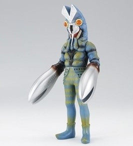 男孩儿童礼物玩具 奥特曼 万代正版 怪兽 巴尔坦星人 外星人