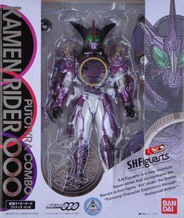 男孩儿童礼物玩具 假面骑士OOO SHF 恐龙联组 翼角暴万代