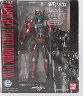 男孩儿童礼物玩具 假面骑士 SHF 牙 KIVA 黑暗 月骑 魔皇 人偶