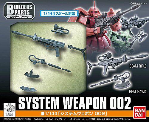男孩儿童礼物玩具 机动战士敢达 RGHG1/144 高达替换组合武装武器