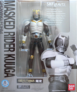 男孩儿童礼物玩具 假面骑士kuuga 古迦空我 SHF 初生白色魂限定